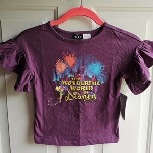 Disney The Wonderful World of Disney Girls Shirt size 5/6
